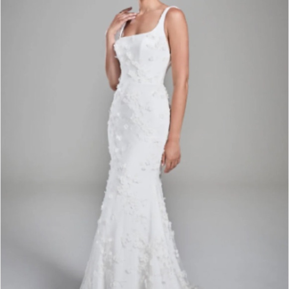 Suzanne Neville Gigi wedding gown